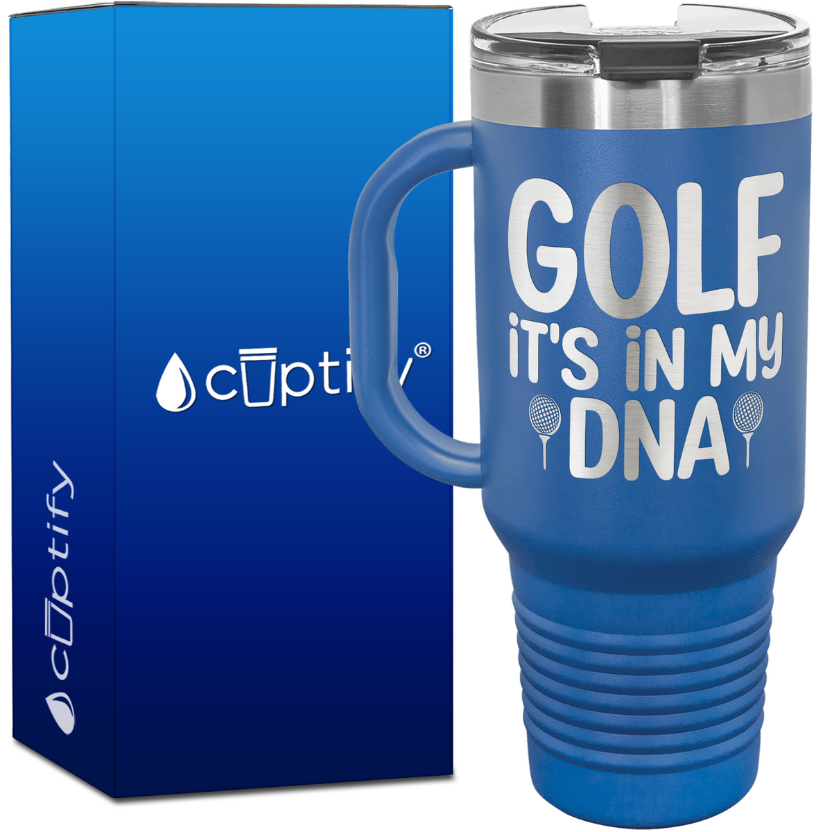 Golf It's In My DNA 40oz Golf Travel Mug