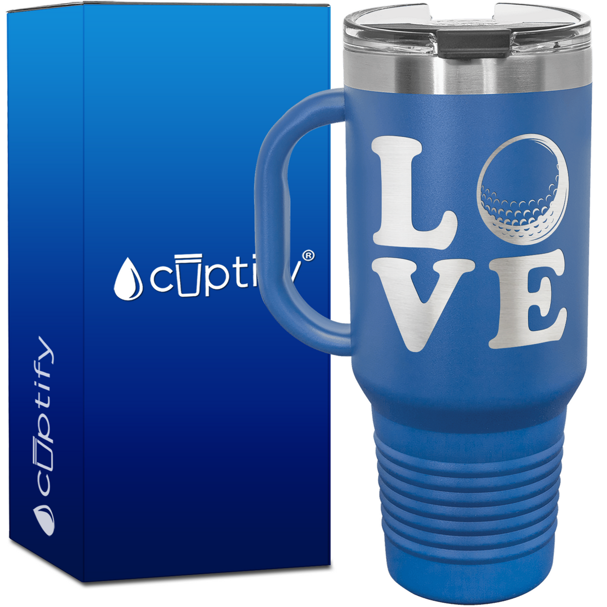 Love Golf 40oz Golf Travel Mug