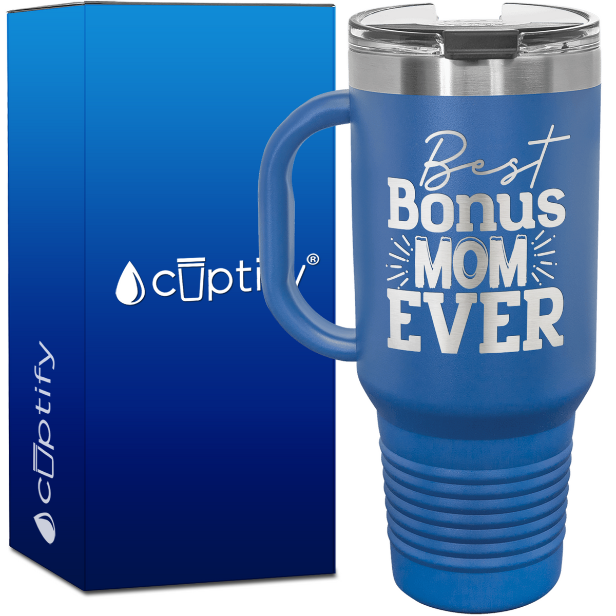 Best Bonus Mom Ever 40oz Mom Travel Mug