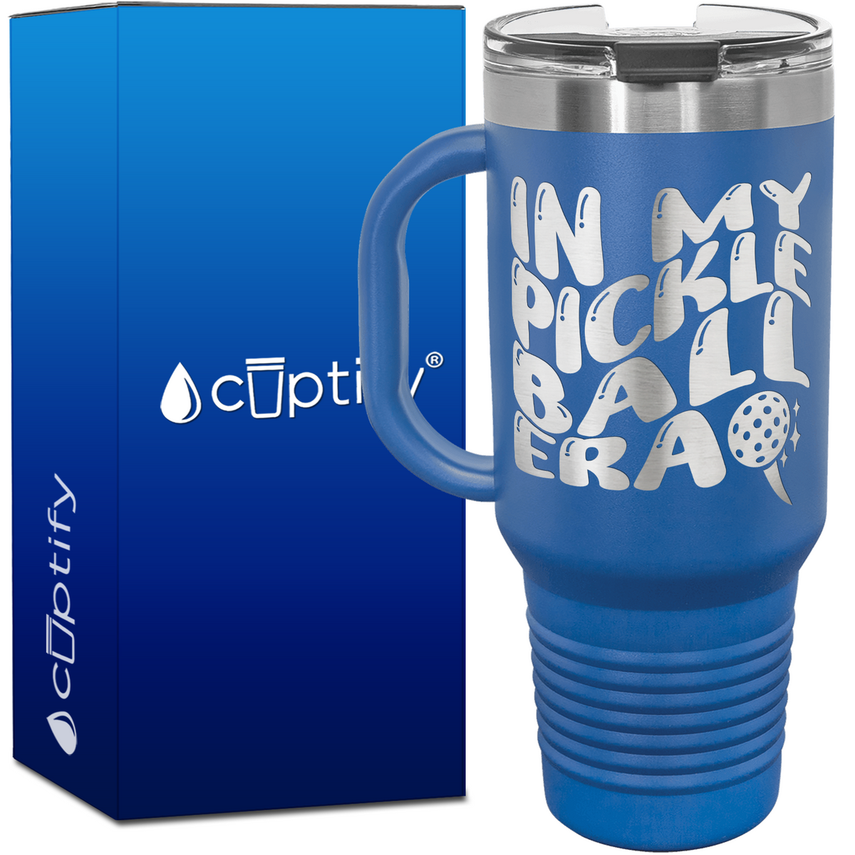 In My Pickleball Era 40oz Pickleball Travel Mug