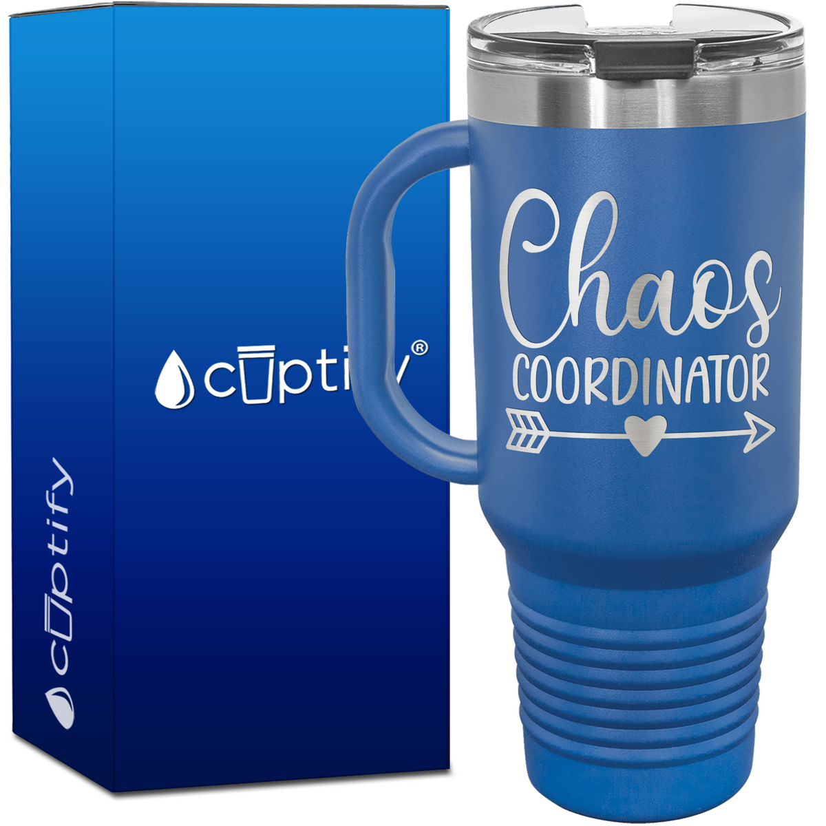 Chaos Coordinator 40oz Teacher Travel Mug