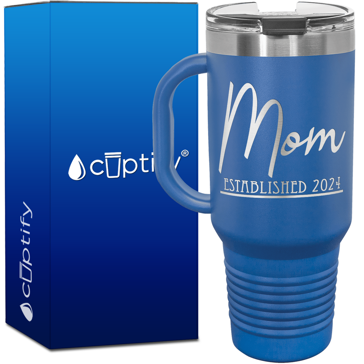 Mom Established 40oz Mom Travel Mug