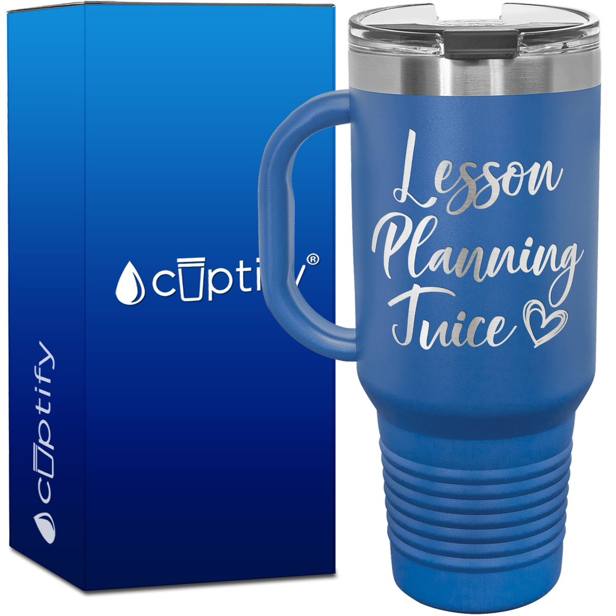 Lesson Planning Juice 40oz Teacher Travel Mug
