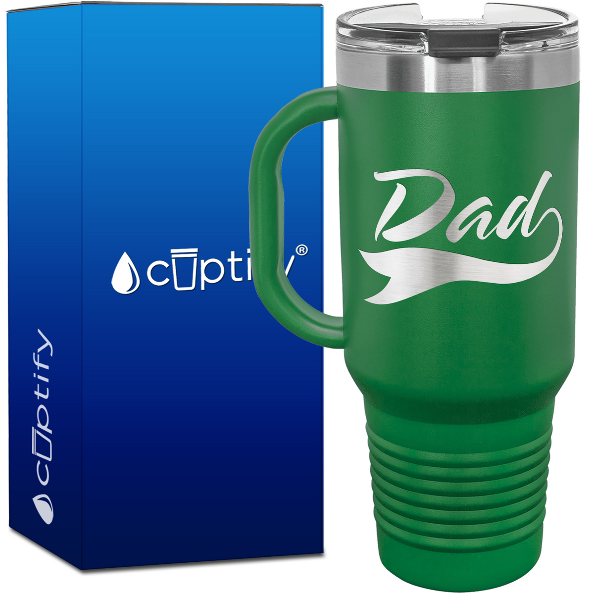Dad 40oz Dad Travel Mug