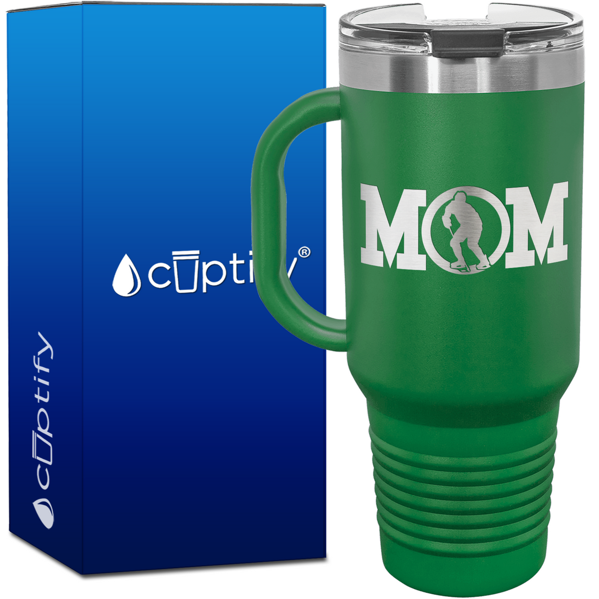 Hockey Mom 40oz Mom Travel Mug