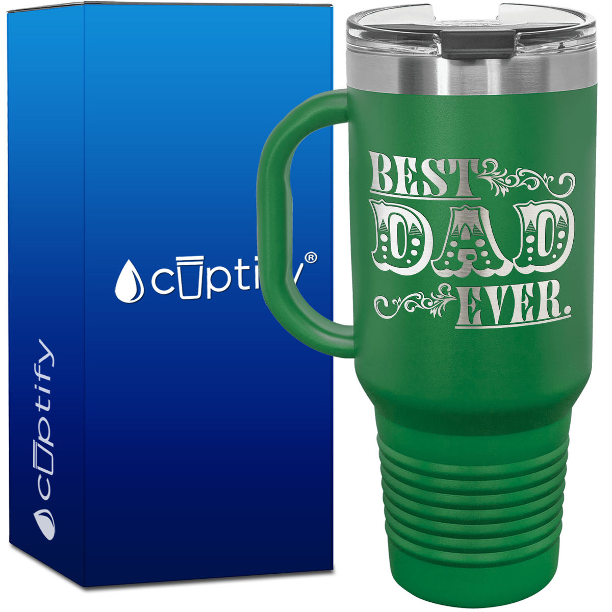 Best Dad Ever 40oz Dad Travel Mug