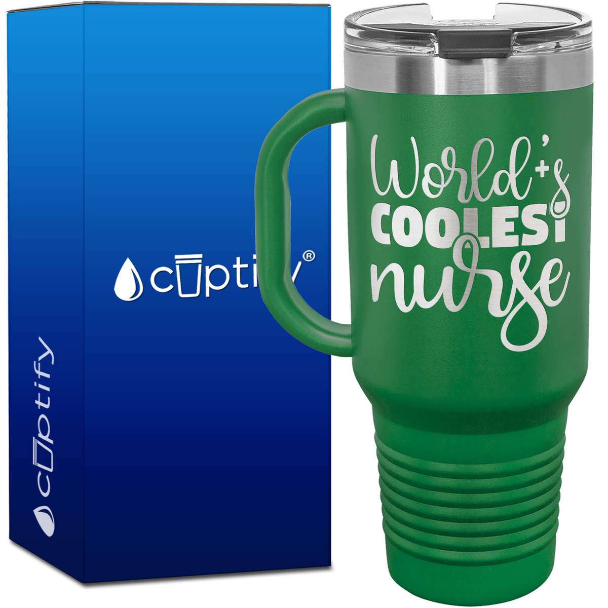 World's Coolest Nurse 40oz Nurse Travel Mug
