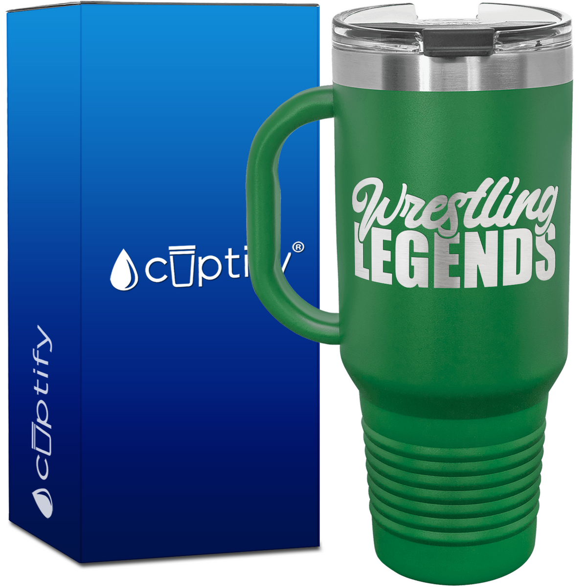 Wrestling Legends 40oz Travel Mug