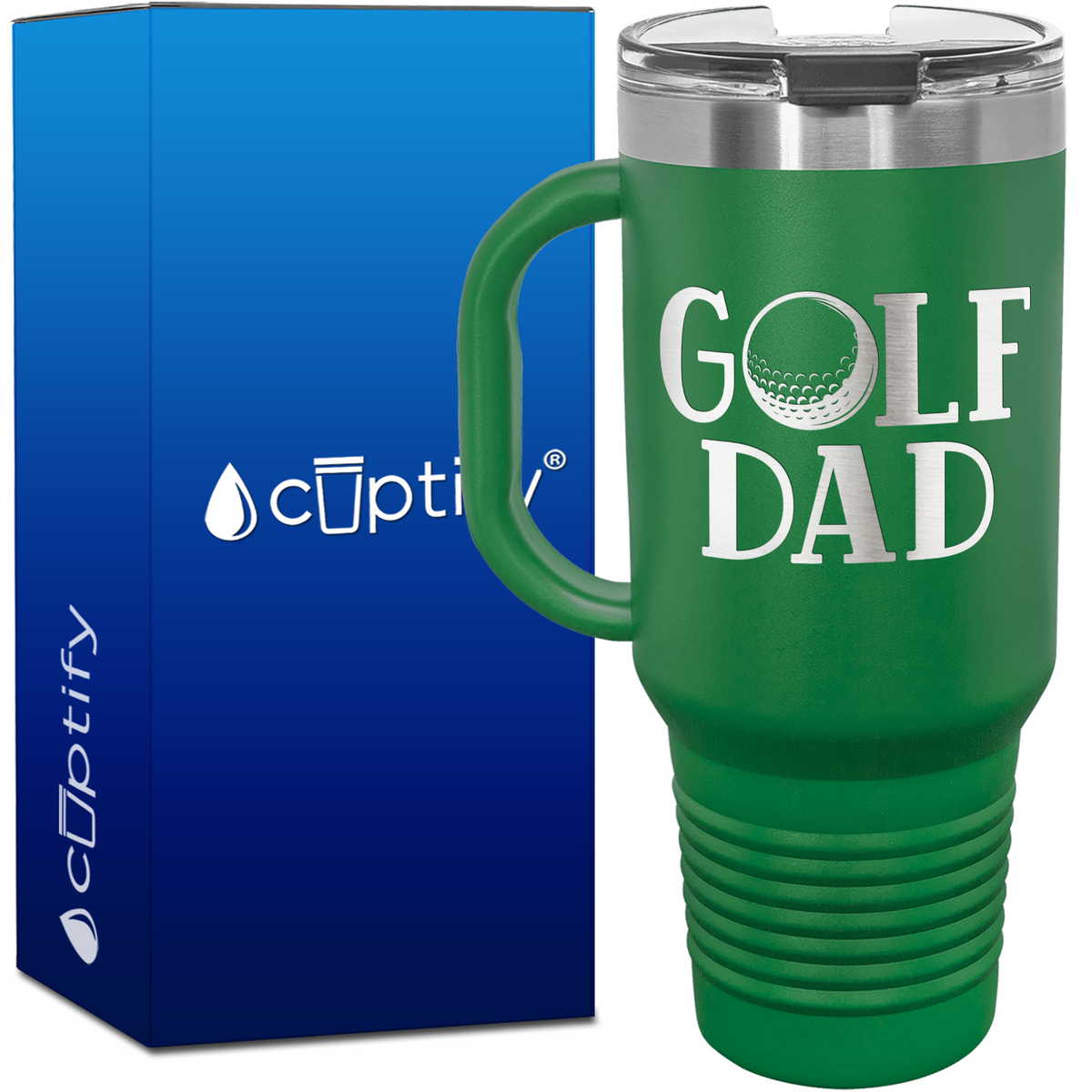 Golf Dad 40oz Golf Travel Mug
