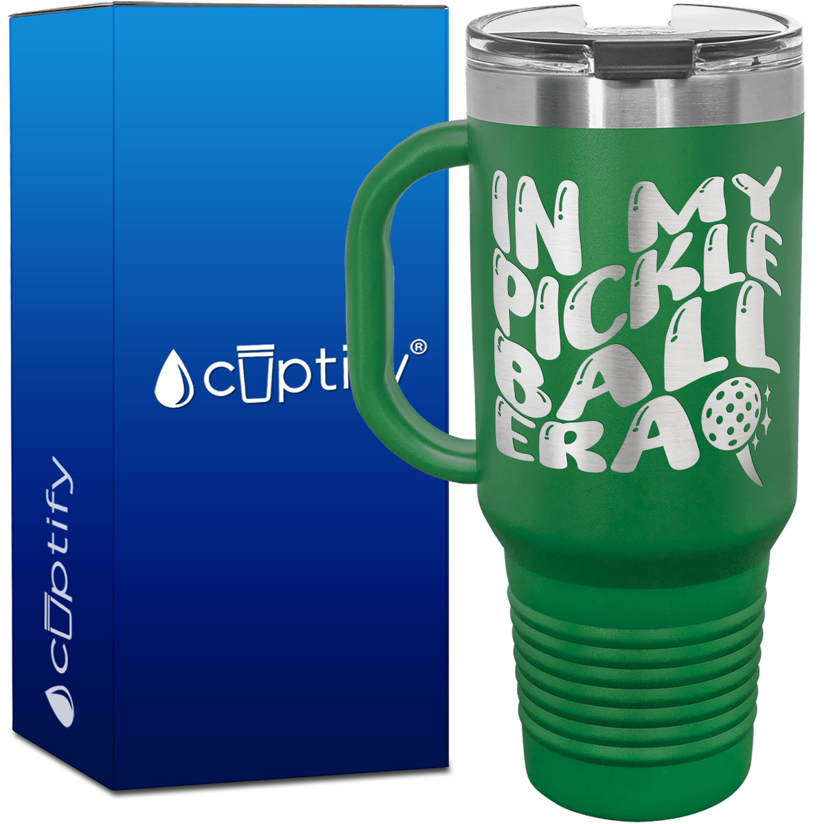 In My Pickleball Era 40oz Pickleball Travel Mug