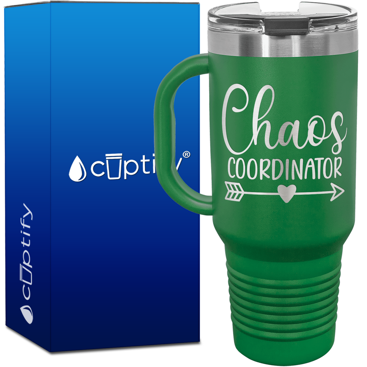 Chaos Coordinator 40oz Teacher Travel Mug