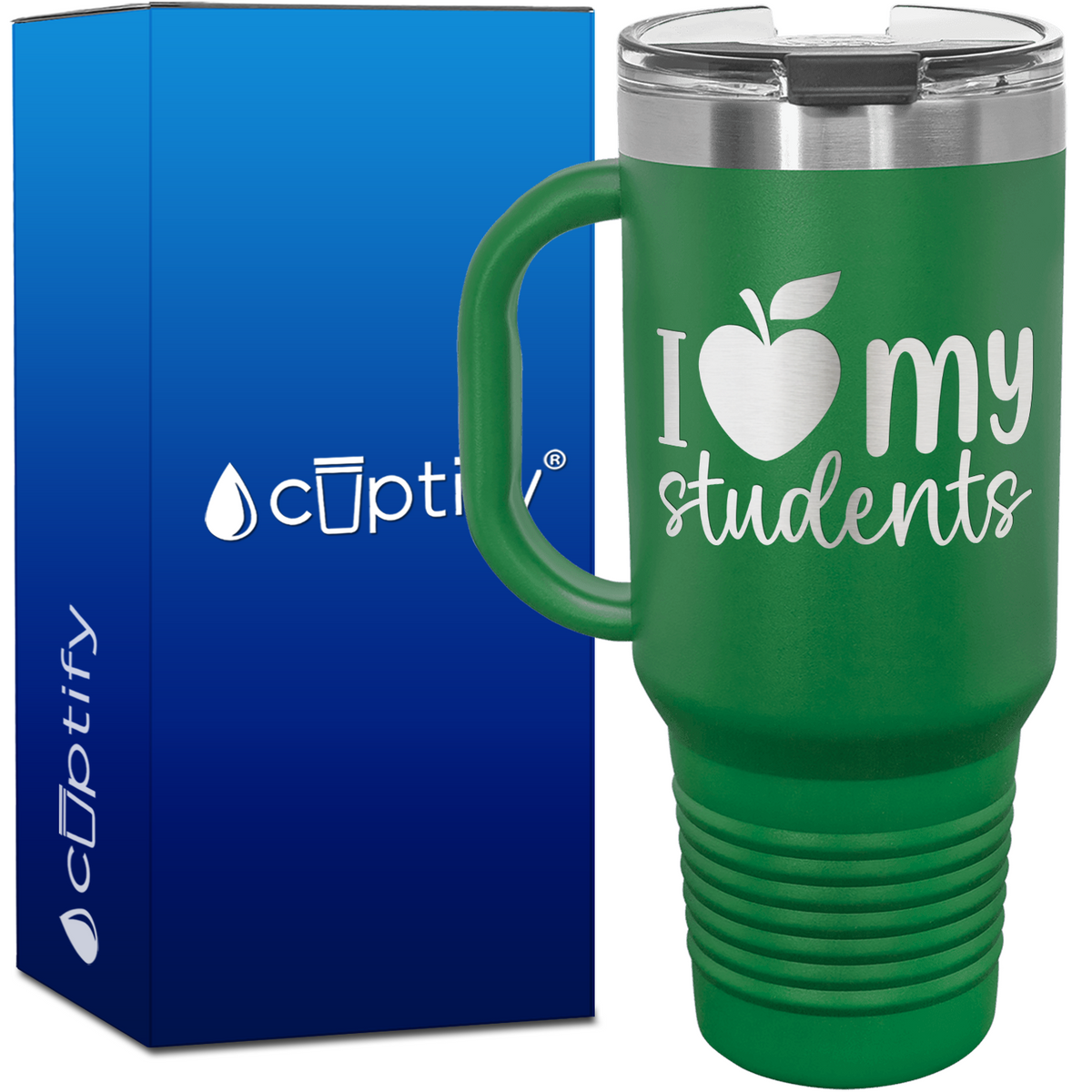 I Love My Students 40oz Teacher Travel Mug