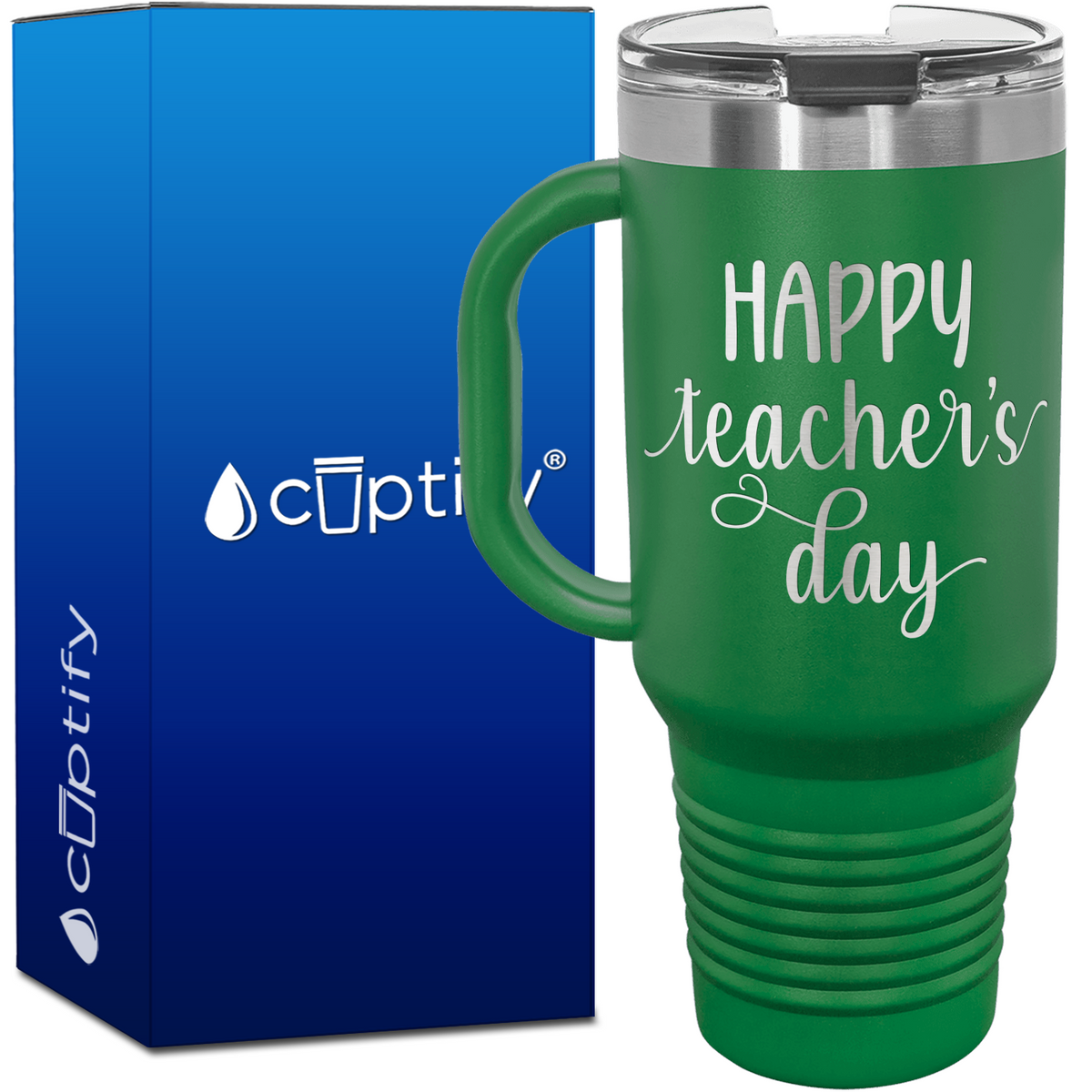 Happy Teacher's Day 40oz Teacher Travel Mug