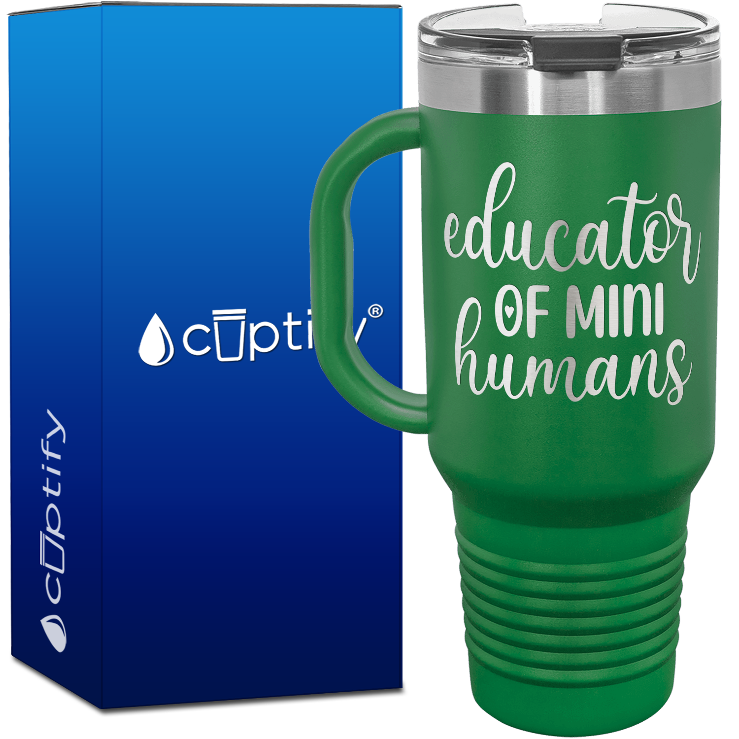 Educator of Mini Humans 40oz Teacher Travel Mug