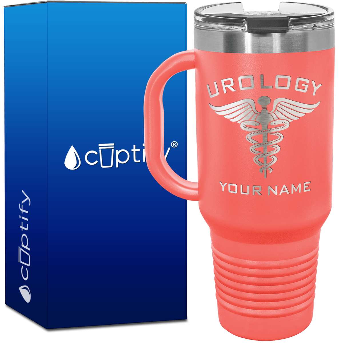 Personalized Urology 40oz Medical Travel Mug