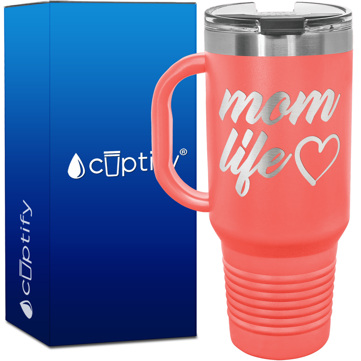 Mom Life 40oz Mom Travel Mug