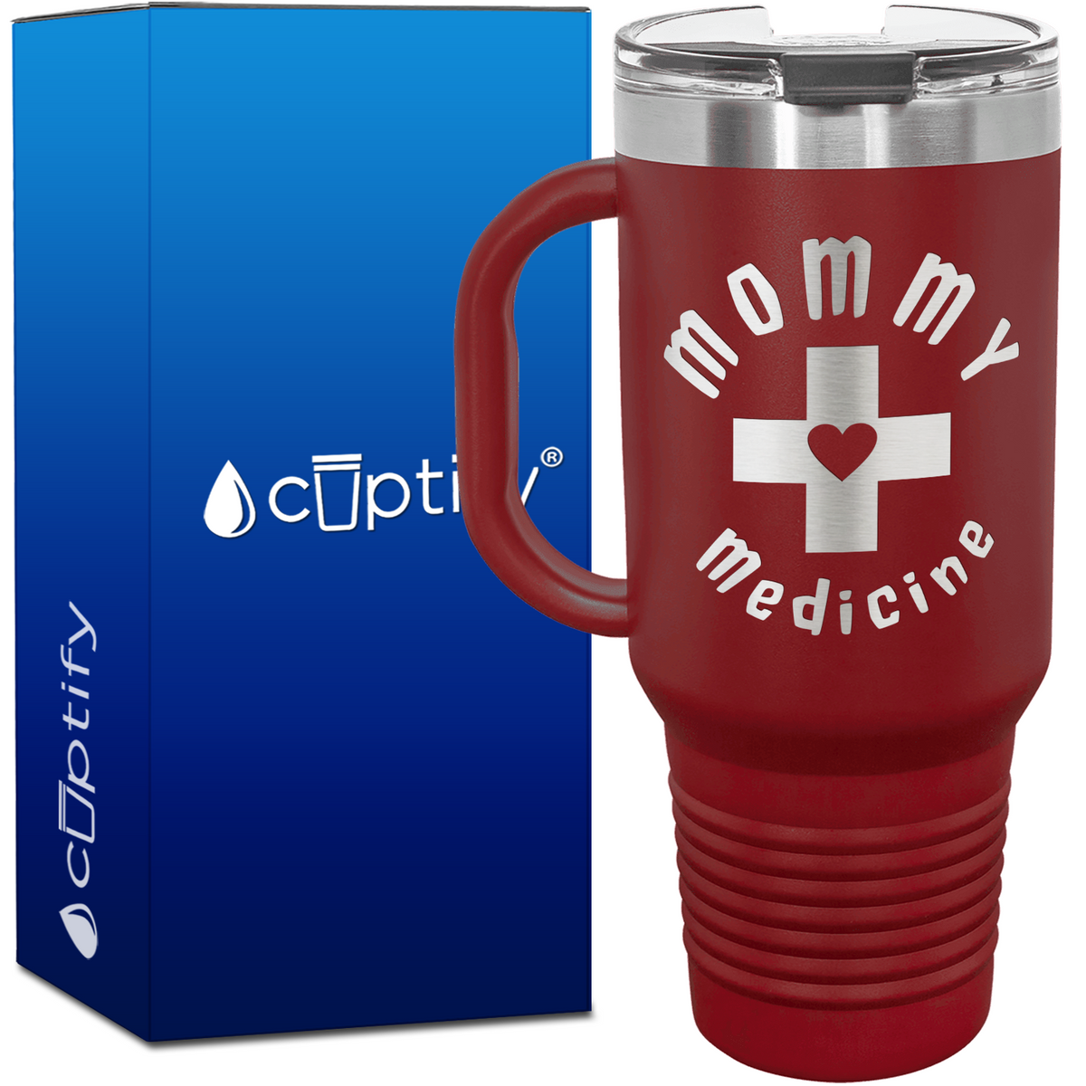 Mommy Medicine 40oz Mom Travel Mug
