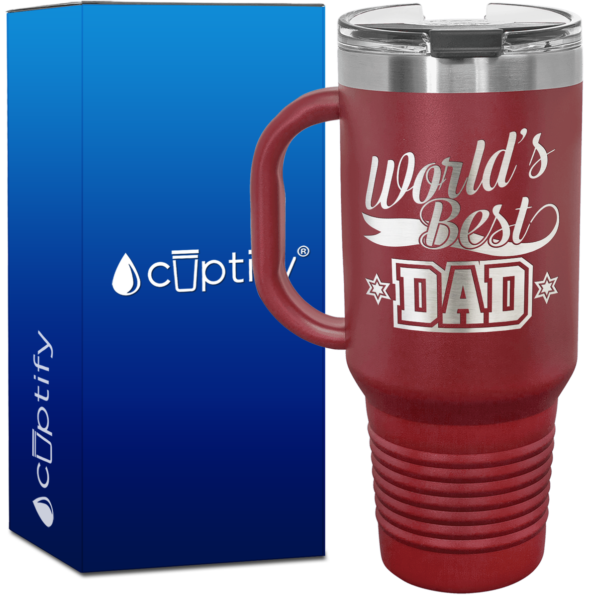 World's Best Dad 40oz Dad Travel Mug