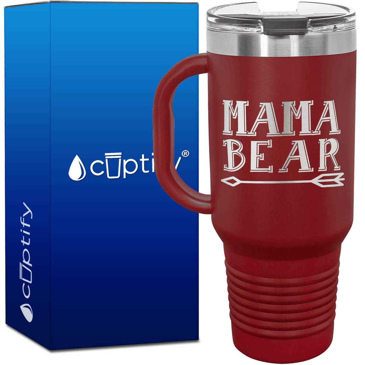Mama Bear 40oz Mom Travel Mug