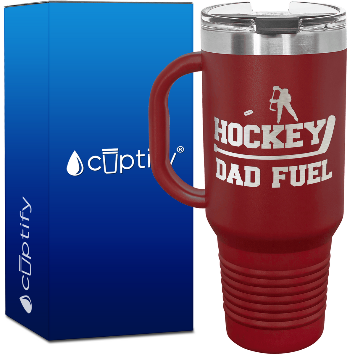 Hockey Dad Fuel 40oz Travel Mug