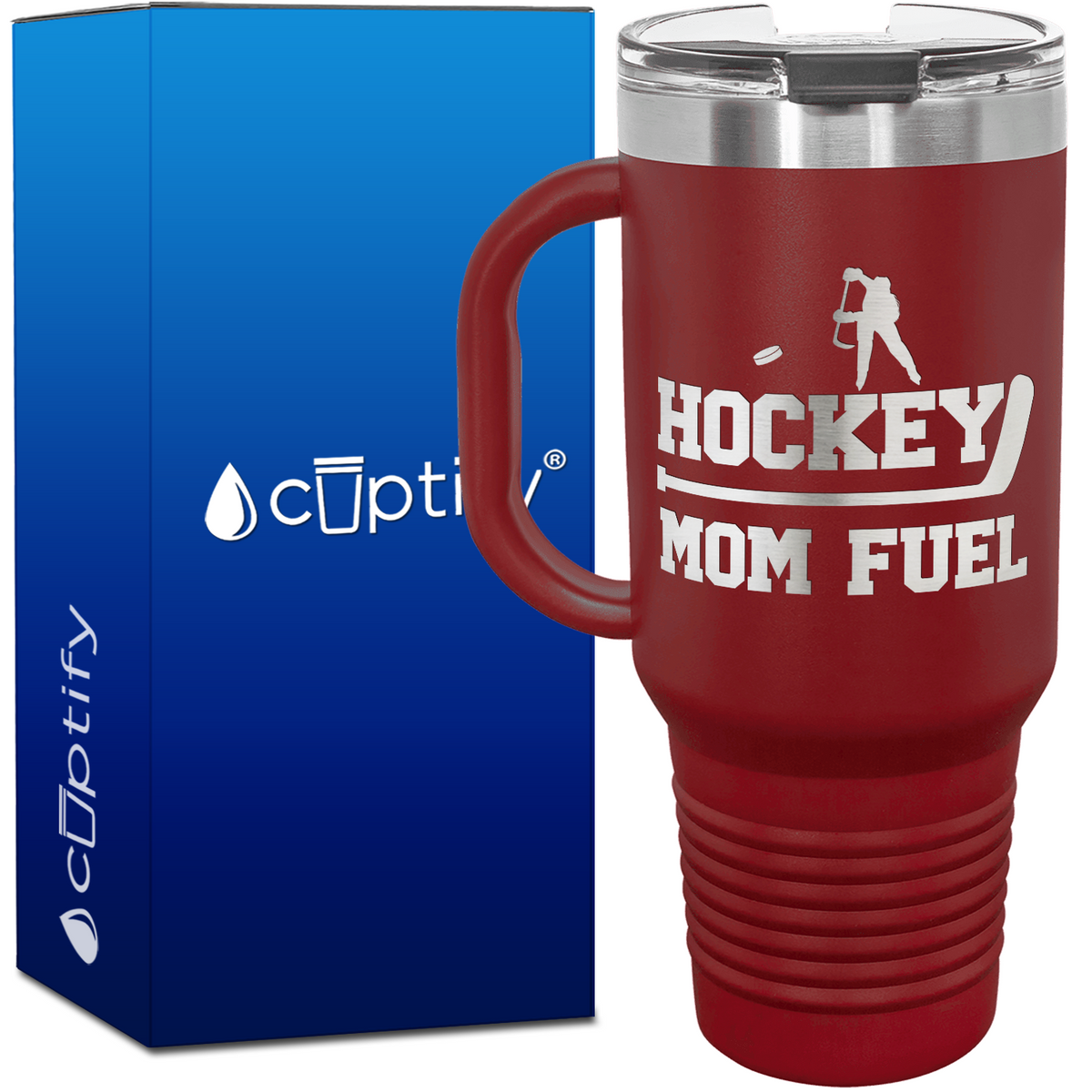 Hockey Mom Fuel 40oz Travel Mug