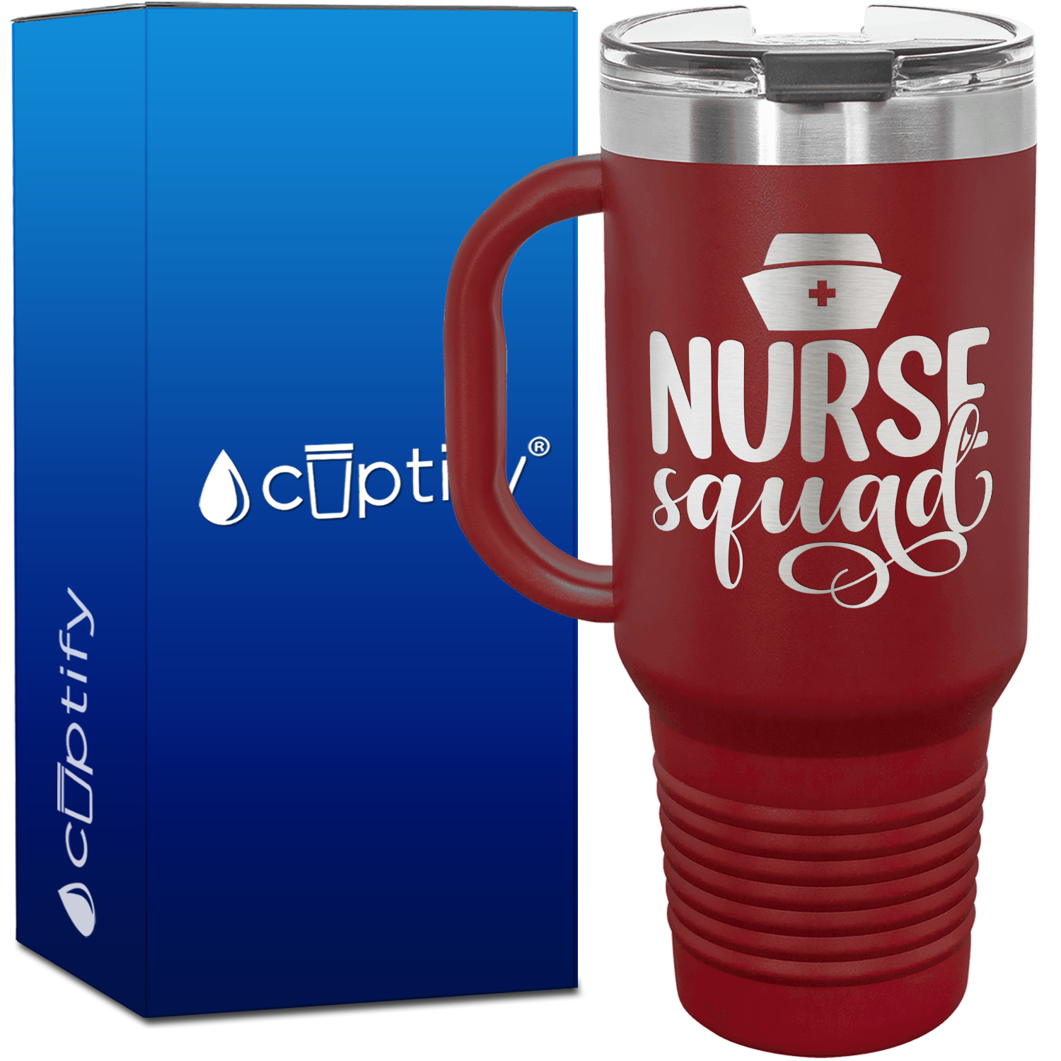 Nurse Squad 40oz Nurse Travel Mug
