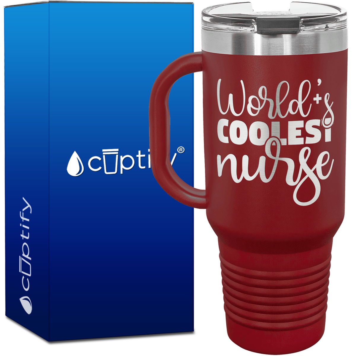 World's Coolest Nurse 40oz Nurse Travel Mug