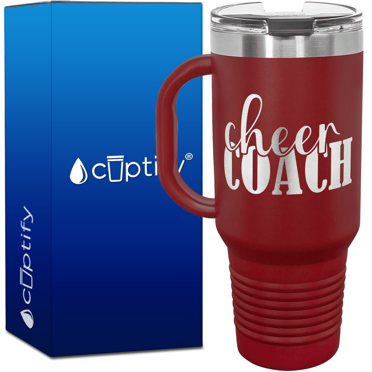Cheerleading Coach 40oz Cheer Travel Mug
