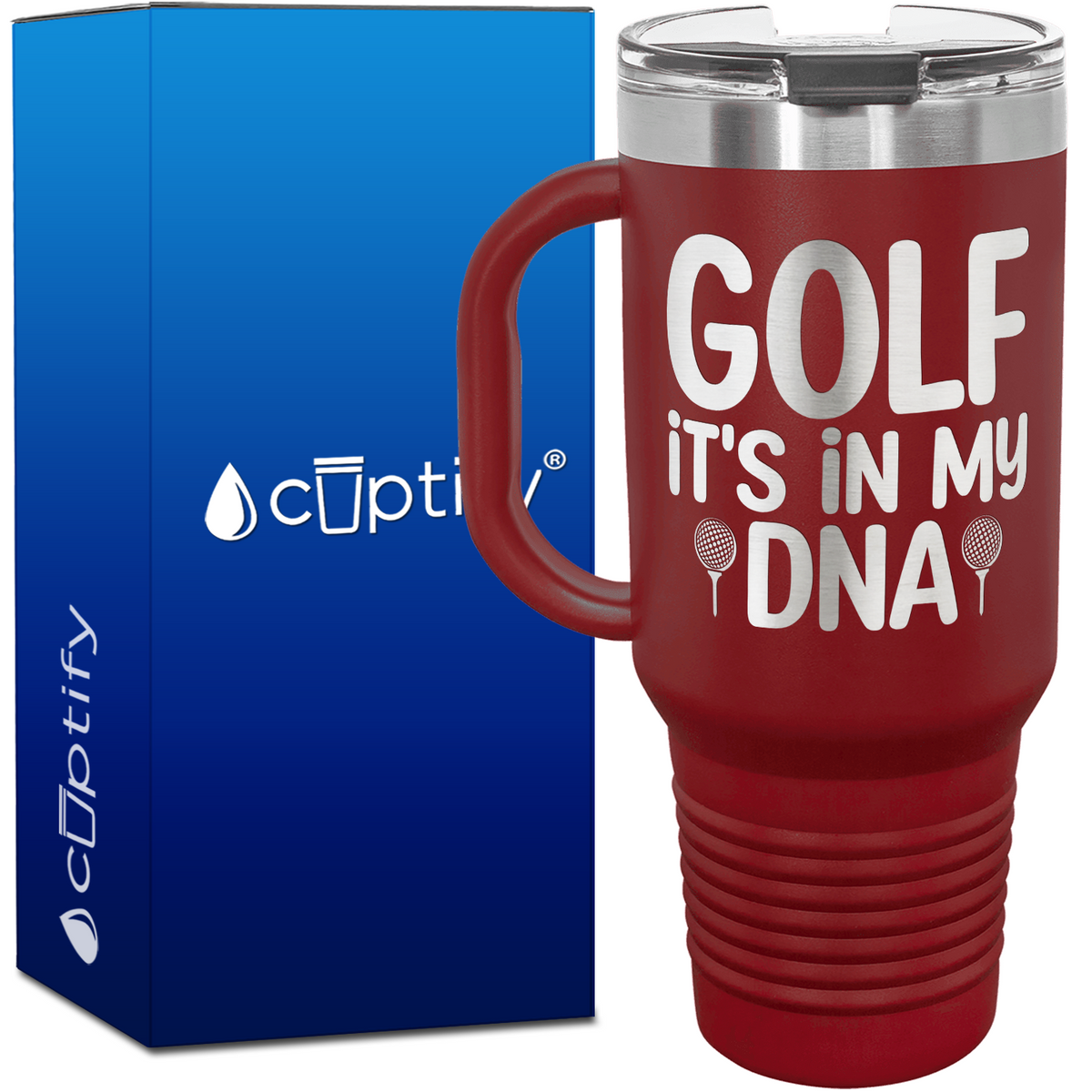Golf It's In My DNA 40oz Golf Travel Mug