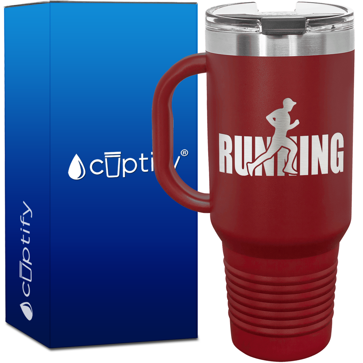 Running 40oz Running Travel Mug