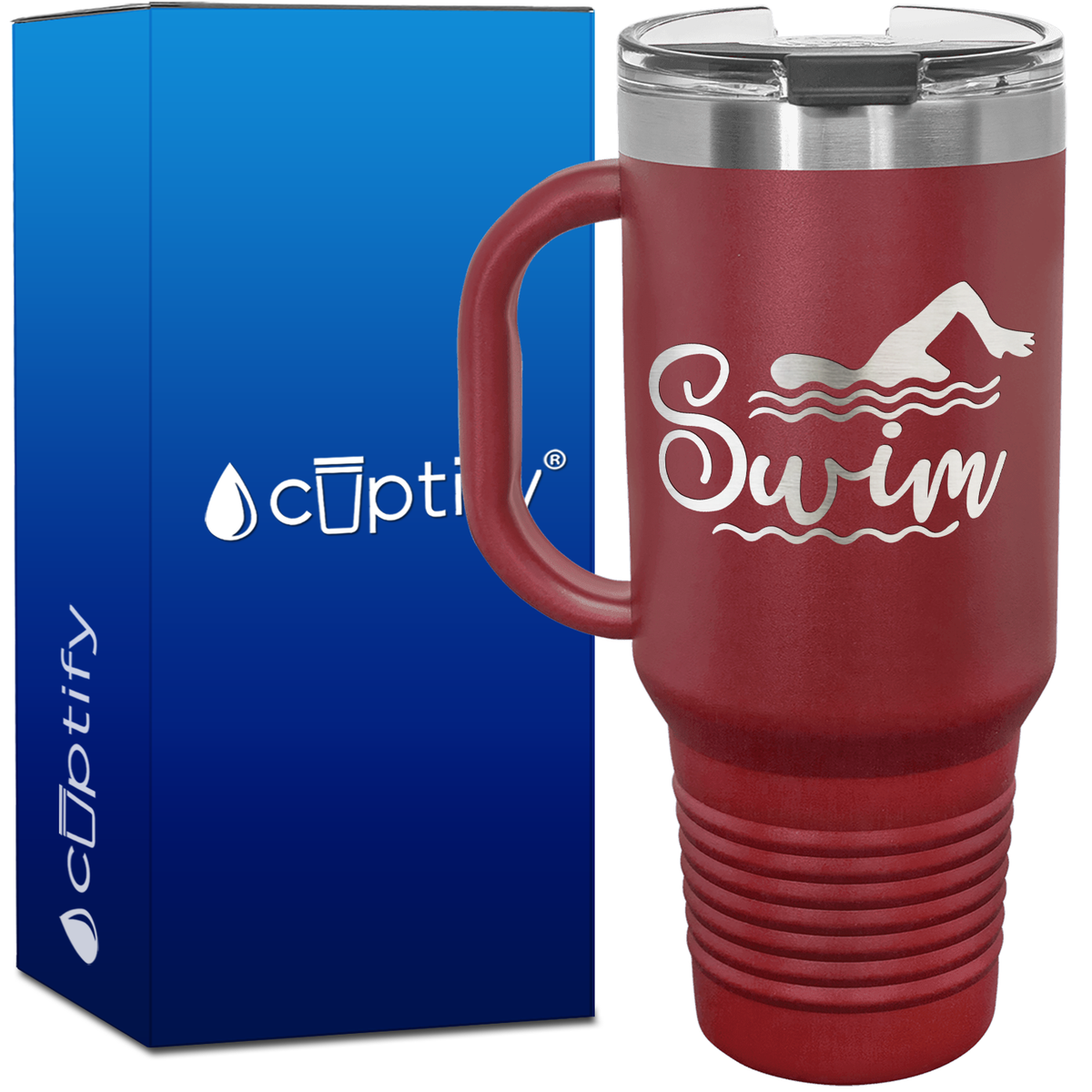 Swim 40oz Swimming Travel Mug