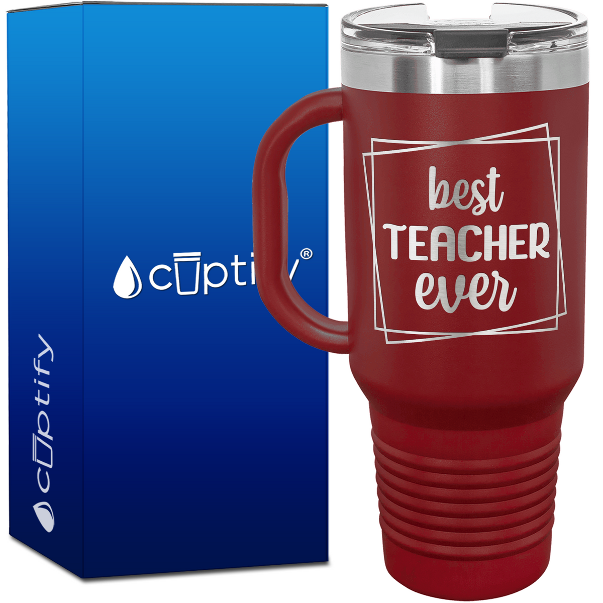 Best Teacher Ever 40oz Teacher Travel Mug