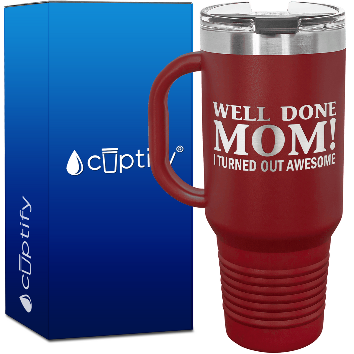 Well Done Mom 40oz Mom Travel Mug