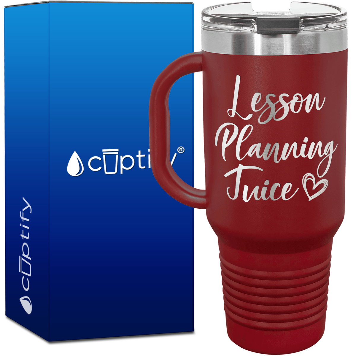 Lesson Planning Juice 40oz Teacher Travel Mug