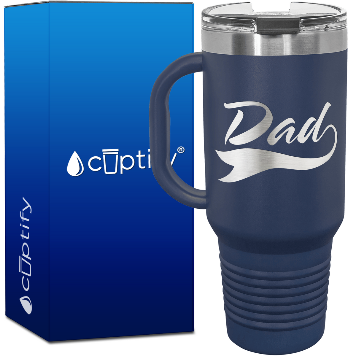 Dad 40oz Dad Travel Mug