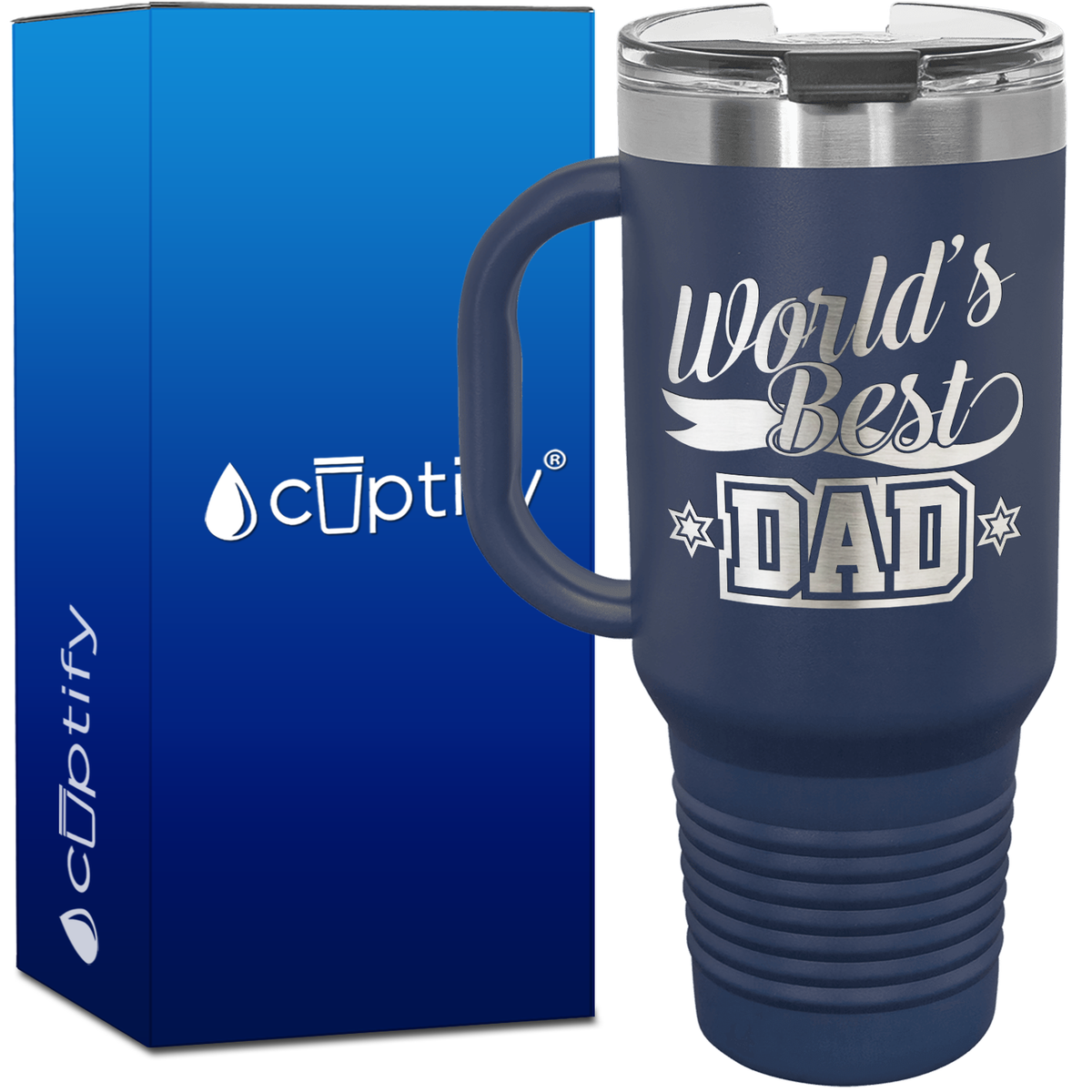 World's Best Dad 40oz Dad Travel Mug