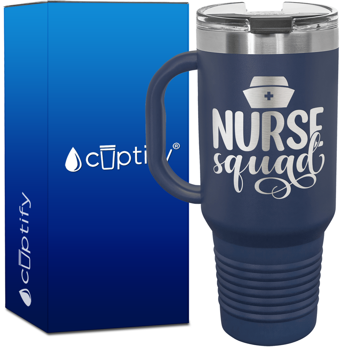 Nurse Squad 40oz Nurse Travel Mug