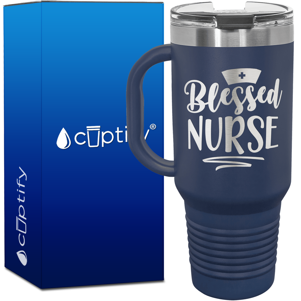 Blessed Nurse 40oz Nurse Travel Mug