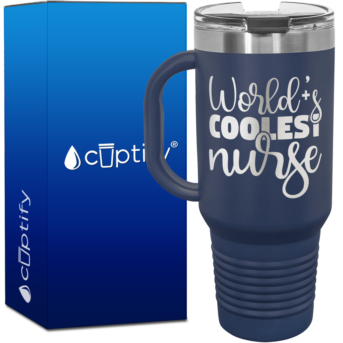 World's Coolest Nurse 40oz Nurse Travel Mug
