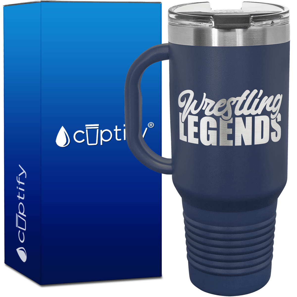 Wrestling Legends 40oz Travel Mug