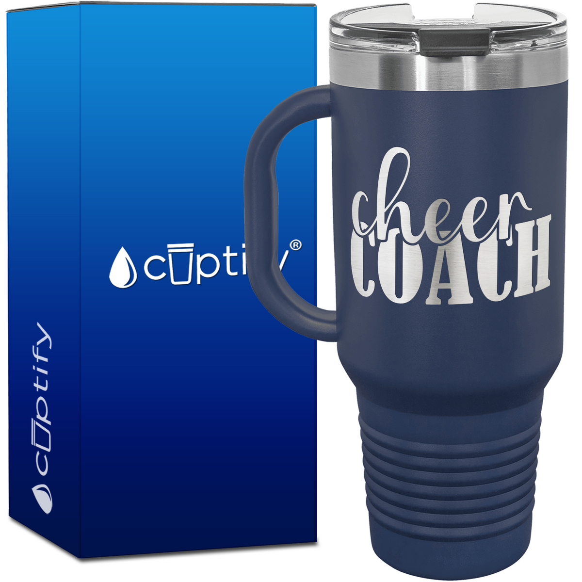 Cheerleading Coach 40oz Cheer Travel Mug