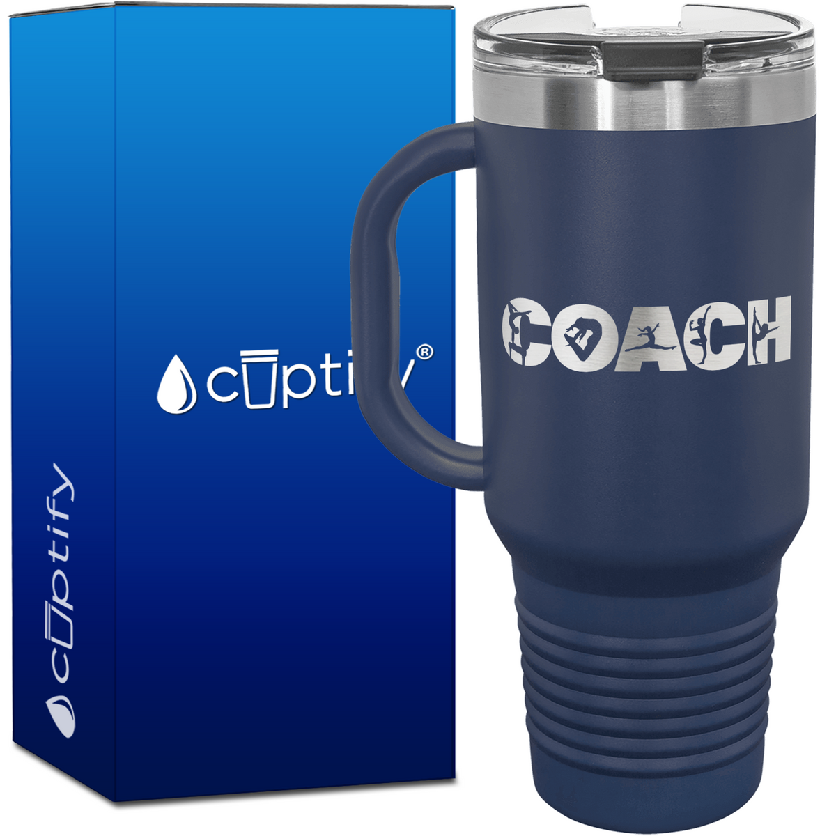 Coach Gymnastics 40oz Coach Travel Mug