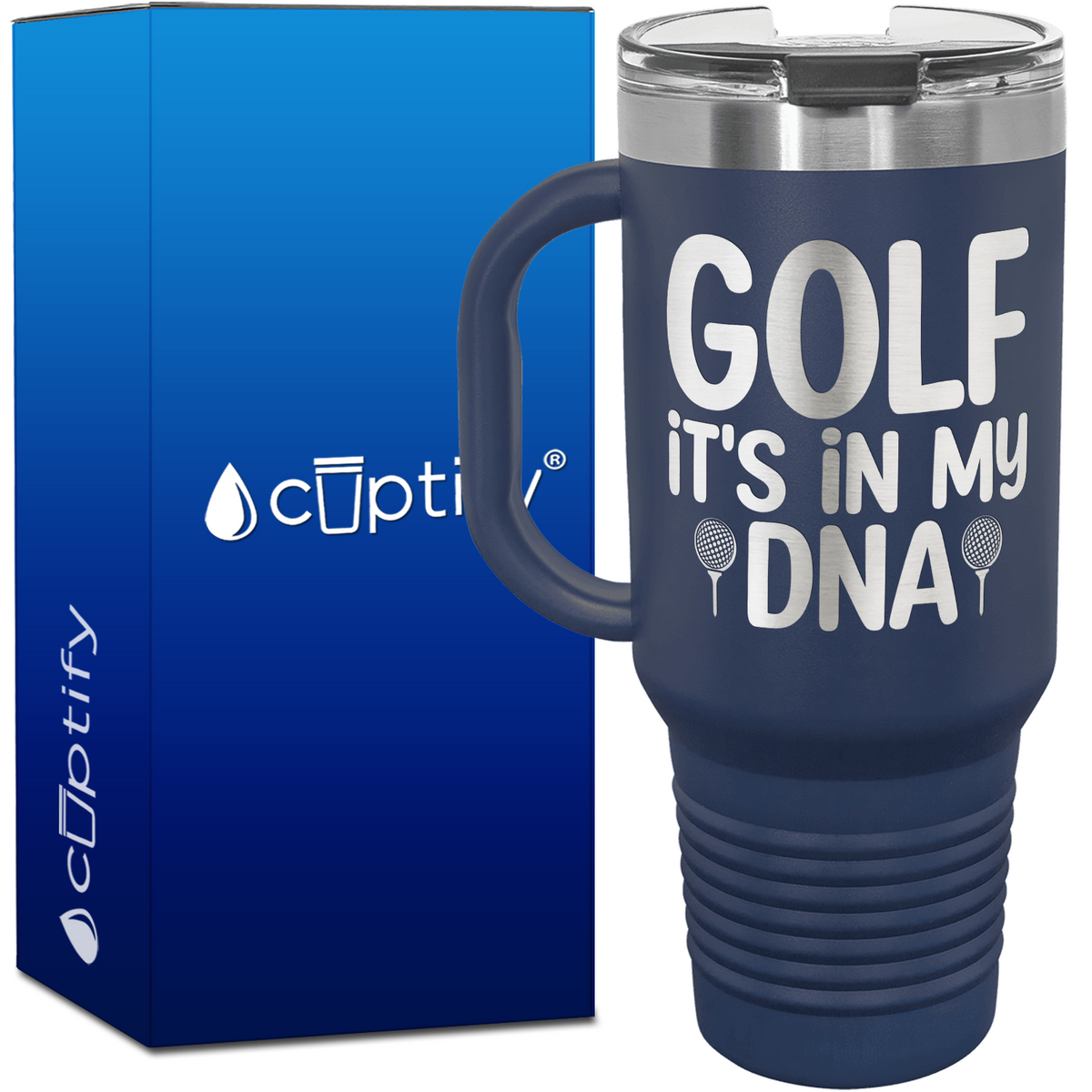 Golf It's In My DNA 40oz Golf Travel Mug