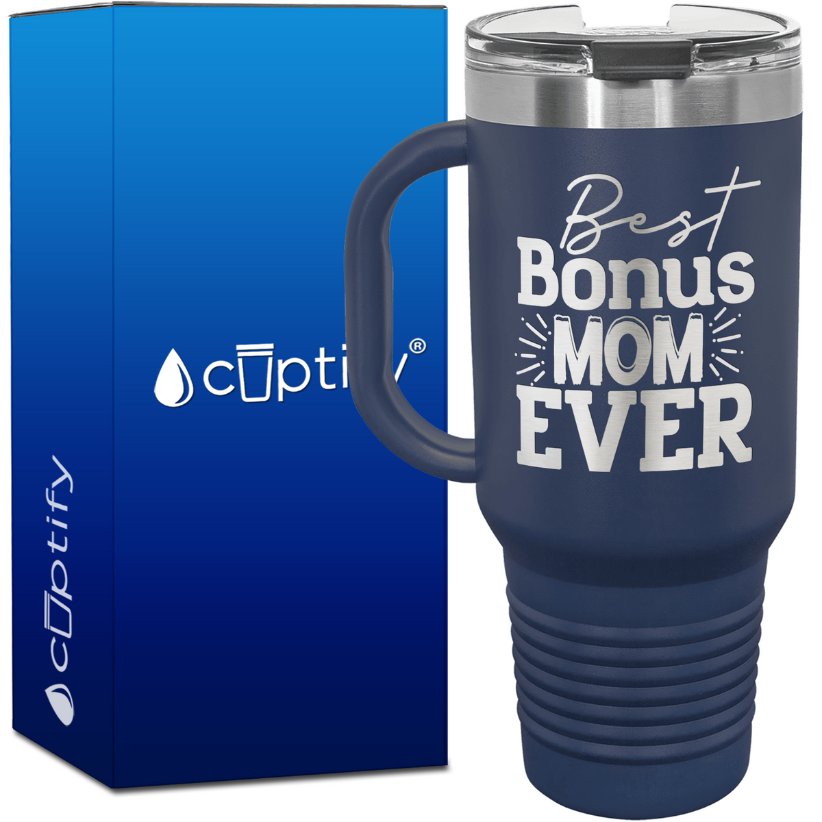 Best Bonus Mom Ever 40oz Mom Travel Mug
