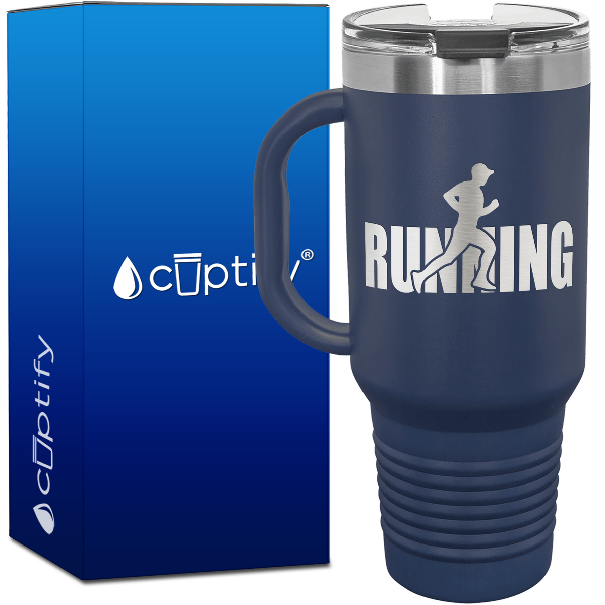Running 40oz Running Travel Mug