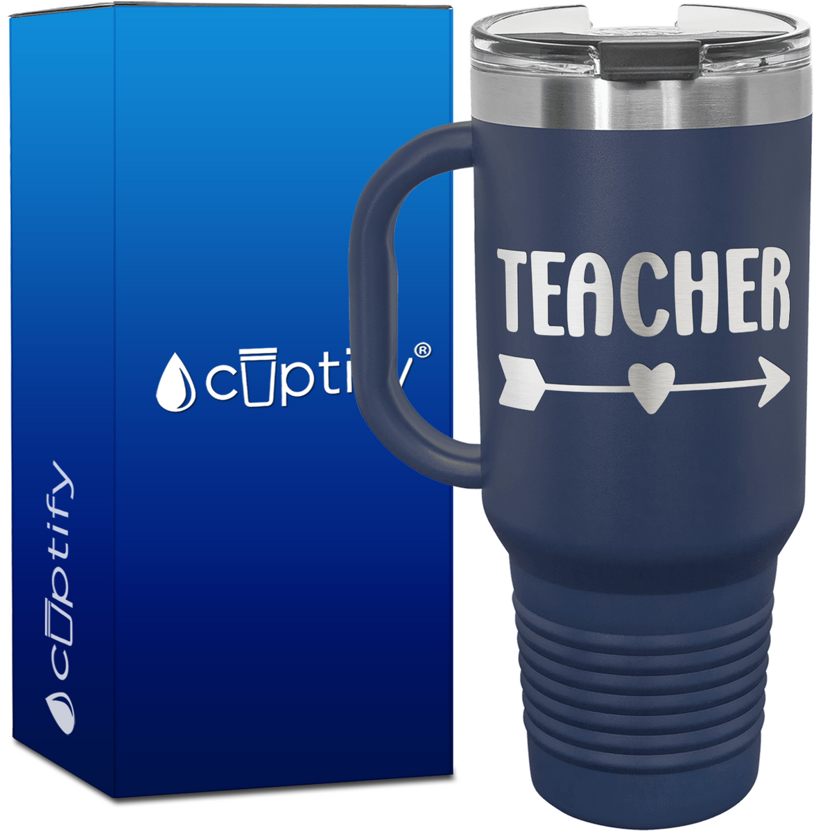 Teacher 40oz Teacher Travel Mug
