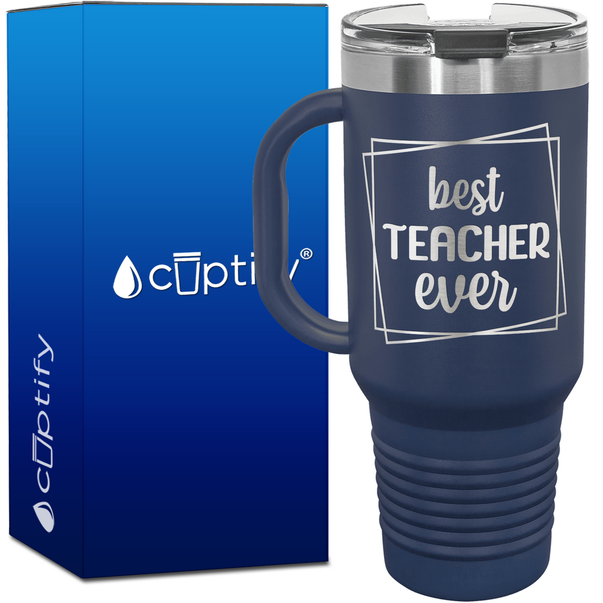 Best Teacher Ever 40oz Teacher Travel Mug