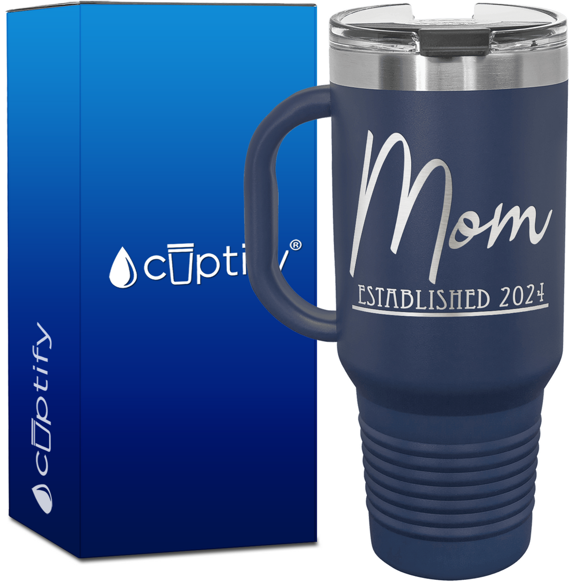 Mom Established 40oz Mom Travel Mug
