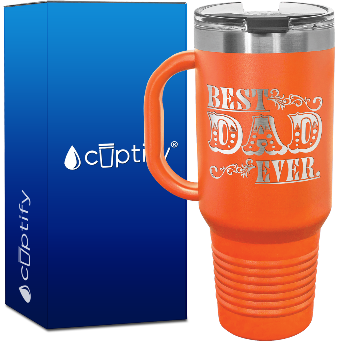 Best Dad Ever 40oz Dad Travel Mug