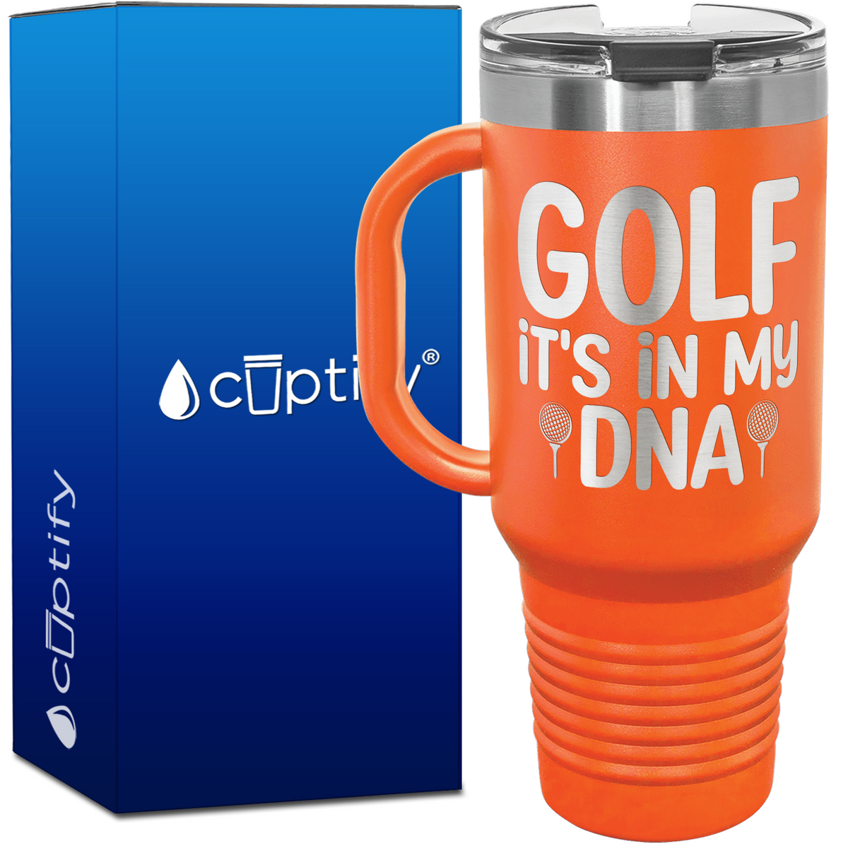 Golf It's In My DNA 40oz Golf Travel Mug